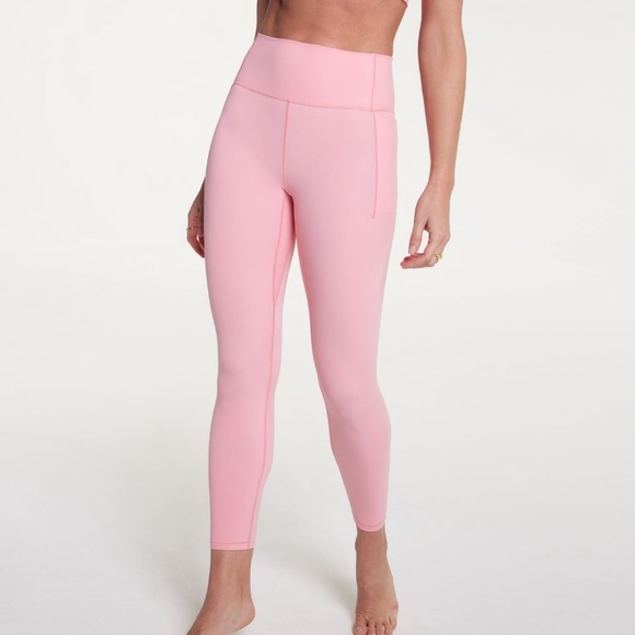 CALIA by Carrie Underwood Pants - CALIA Womens Inspire High Rise 7/8 Leggings In Bubbly Pink New With Tags Size L